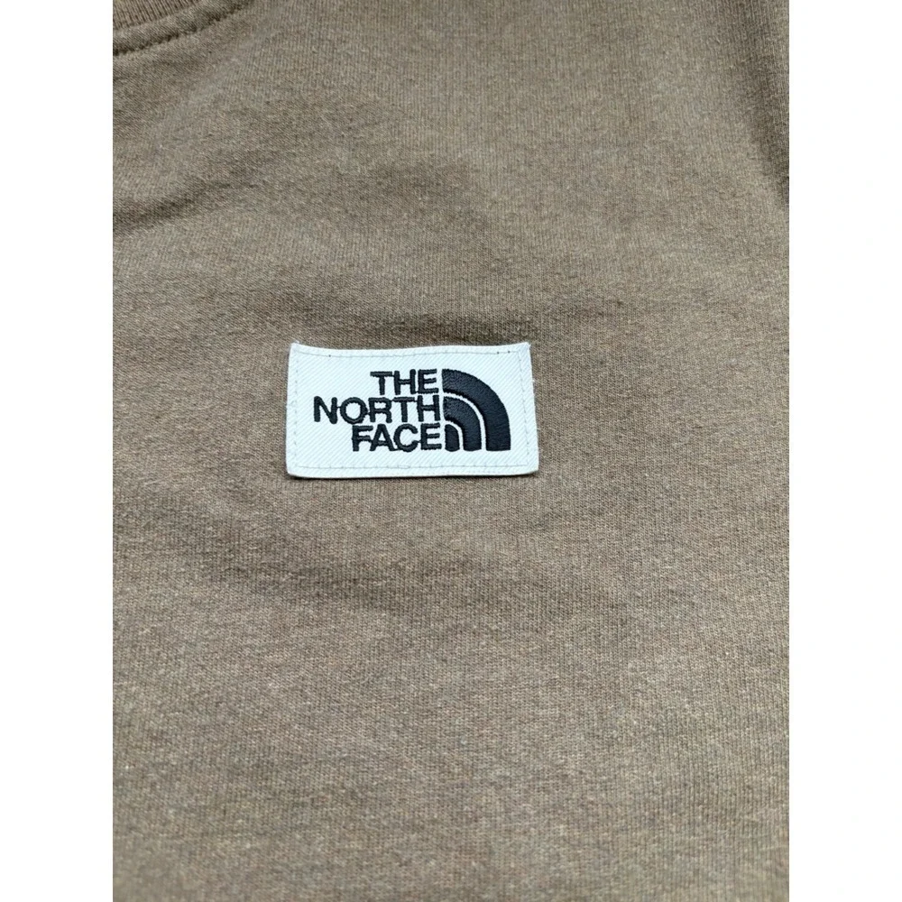 The North Face Mens Crew Neck‎ Sweatshirt Pullover Jumper Brown Casual Everyday